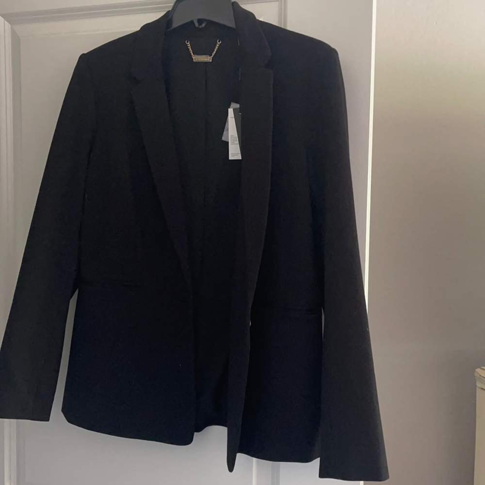 T Tahari Black Blazer